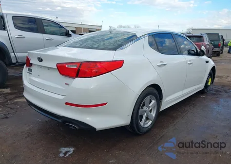 2014 Kia Optima Lx z USA, uszkodzony, nr VIN 5XXGM4A70EG260829